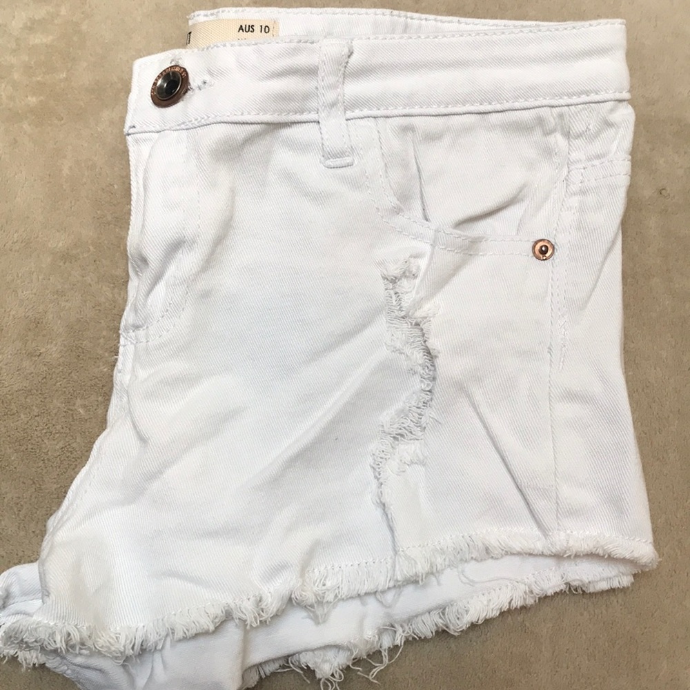 White shorts